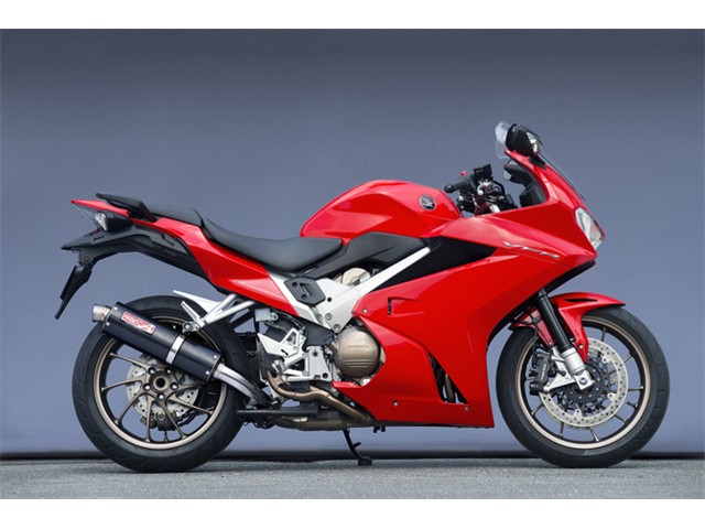 Yamamoto ヤマモトレーシング マフラー VFR800F SLIP-ON カーボン 2014年~ 10802-01NCN