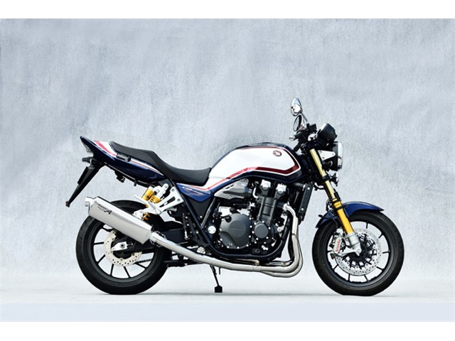 Yamamoto ヤマモトレーシング マフラー 21～ CB1300SF（8BL） TI4-1 DOWN TYPE-S 2021年～ 11321-11TSN