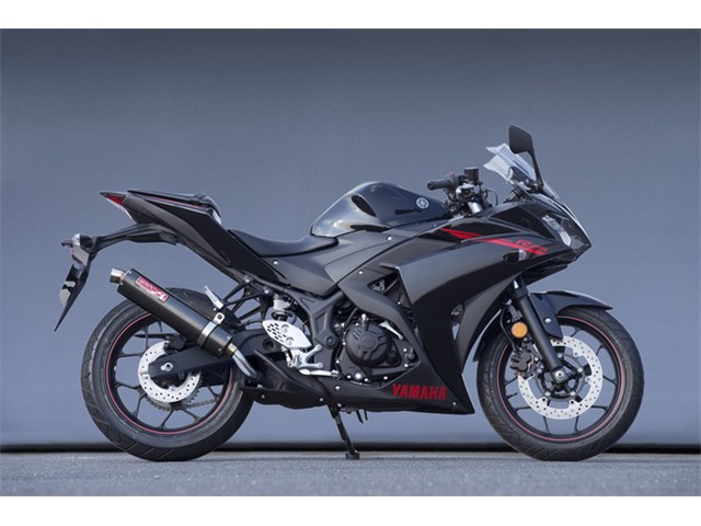 Yamamoto ヤマモトレーシング マフラー YZF-R25 SUS SLIP-ON カーボン 2014年～2017年 20254-01NCN