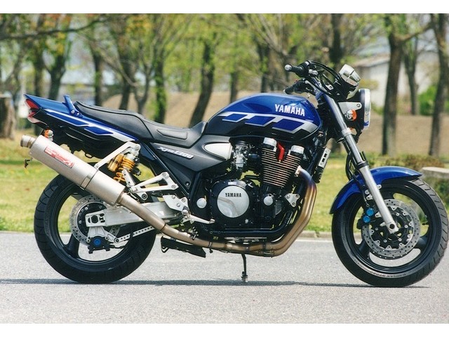 Yamamoto ヤマモトレーシング マフラー XJR1300 TI4-2-1 チタン 2000年～2002年 21300-21TTB