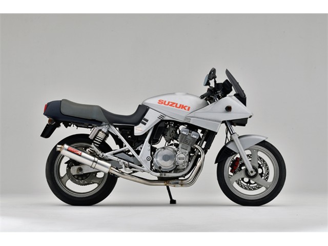 Yamamoto ヤマモトレーシング マフラー GSX250S カタナ SUS4-1 アルミ 30251-11SAB｜OCC　netshop
