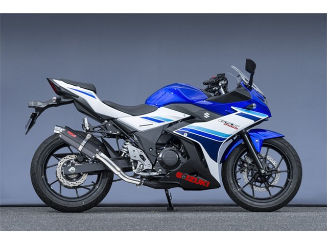 Yamamoto ヤマモトレーシング マフラー 17～22 GSX250R SLIP-ON カーボン 2017年～2022年 30253-01NCB