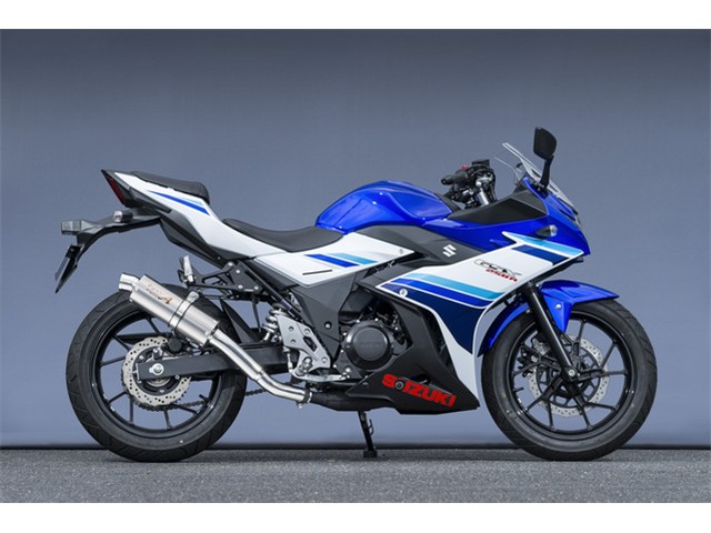 Yamamoto ヤマモトレーシング マフラー 17～22 GSX250R SLIP-ON チタン 2017年～2022年 30253-01NTB