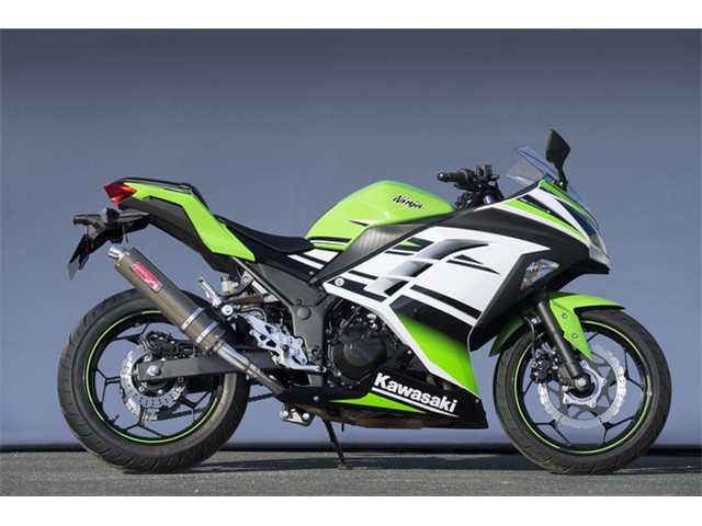 Yamamoto ヤマモトレーシング マフラー 13~17 Ninja250 SUS SLIP-ON ケブラー 2013年~2017年 40252-01NKB|OCC netshop
