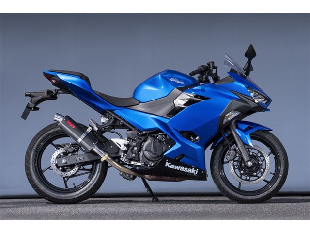 Yamamoto ヤマモトレーシング マフラー 18~22 Ninja250 SLIP-ON カーボン 40255-01NCB|OCC netshop