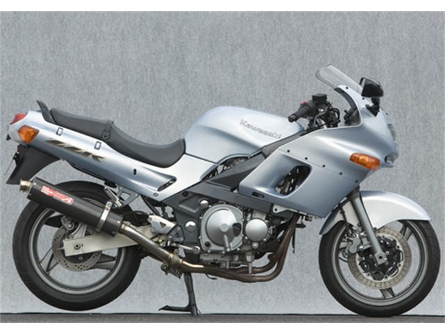 Yamamoto ヤマモトレーシング マフラー ZZR400 SUS SLIP-ON TWIN カーボン 40403-02NCB