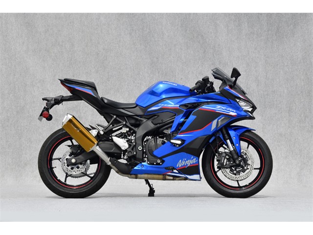 Yamamoto ヤマモトレーシング マフラー ZX-4R SLIP-ON DOWN TYPE-SA ゴールド 2023年～ 40408-01SAG
