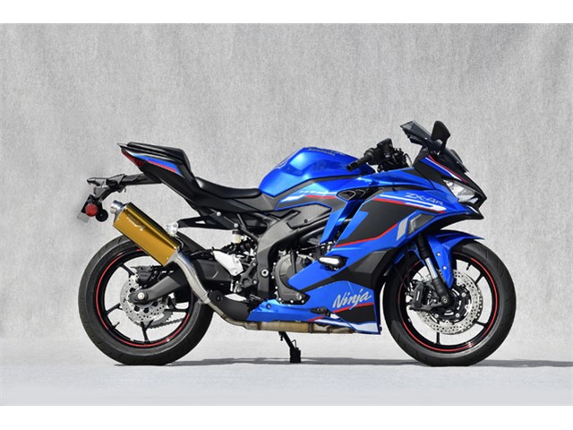 Yamamoto ヤマモトレーシング マフラー ZX-4R SLIP-ON UP TYPE-S ゴールド 2023年～ 40408-UPNSG
