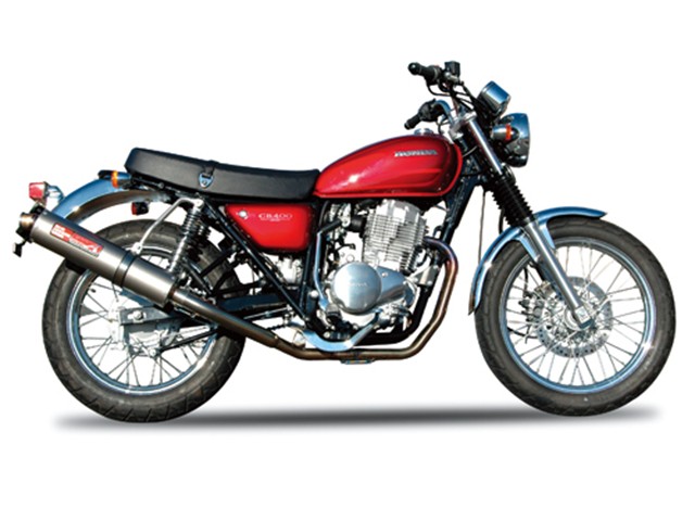 Yamamoto ヤマモトレーシング マフラー CB400SS SUS2-1 DOWN チタン 10411-61DTB｜OCC　netshop
