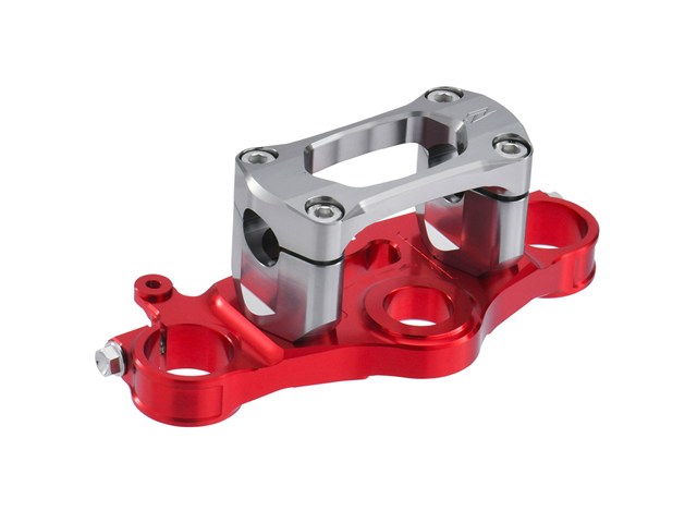 在庫有り ZETA ジータ バークランプ H COMP CRF125F'14-,CRF110F Red ZE12-1102｜OCC　netshop
