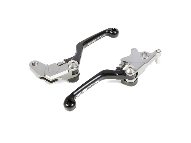 在庫有り ZETA ジータ PIVOTレバーセット BLK 3Fi CP DR250R,DRZ400S/M ZE44-7011｜OCC　netshop