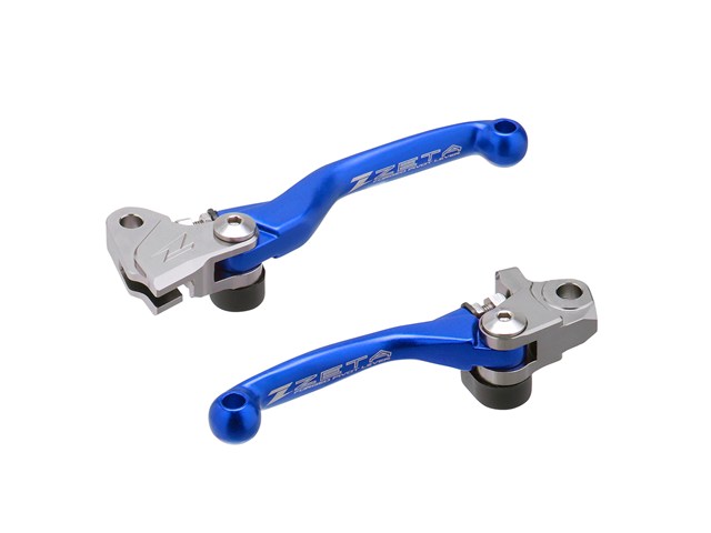 在庫有り ZETA ジータ PIVOTレバーセット BLU 3Fi KX250F'13-,450F'13-18 ZE44-1112
