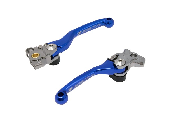 在庫有り ZETA ジータ PIVOTレバーセット BLU 3Fi KX450'19-'23 , KX250/X '21- ZE44-1122