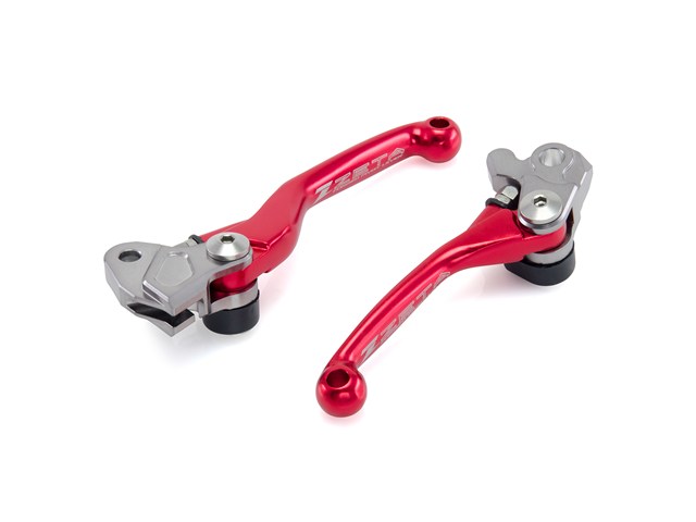 在庫有り ZETA ジータ PIVOTレバーセット RED 3Fi RMZ250'07-,450'05- ZE44-2103|OCC netshop