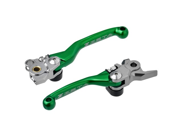 在庫有り ZETA ジータ PIVOTレバーセット GRN 3Fi KX450/X' 24- ZE44-1134｜OCC　netshop