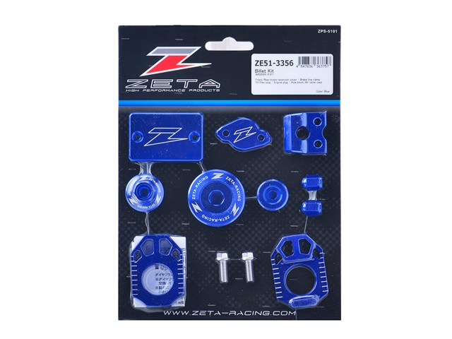 在庫有り ZETA ジータ ビレットキット BLUE WR250R/X'07- ZE51-3356