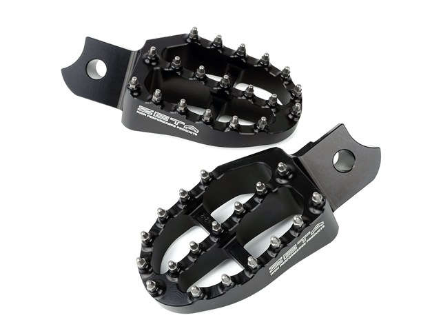 在庫有り ZETA ジータ アルミフットペグ BLK YZF250/450,YZ125/250 ZE93-1620|OCC netshop
