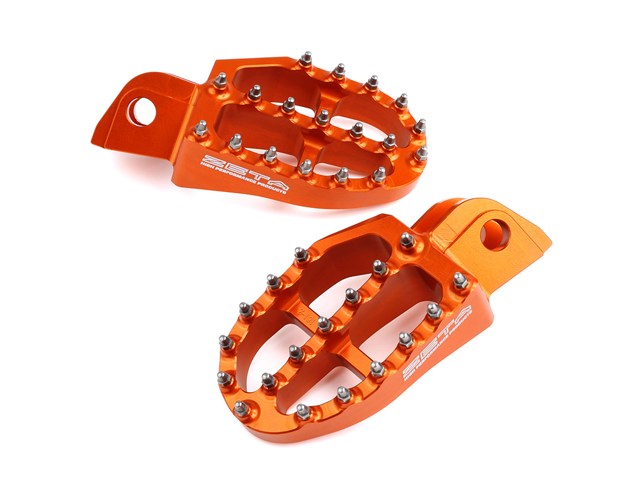 在庫有り ZETA ジータ アルミフットペグ ORG KTM SX- 15 ZE93-1817｜OCC　netshop