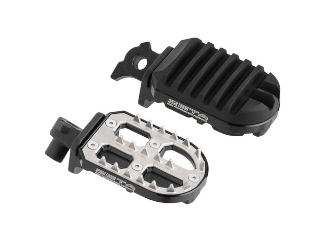 在庫有り ZETA ジータ Advフットペグ BLK TENERE700'20- ZE93-0160｜OCC　netshop