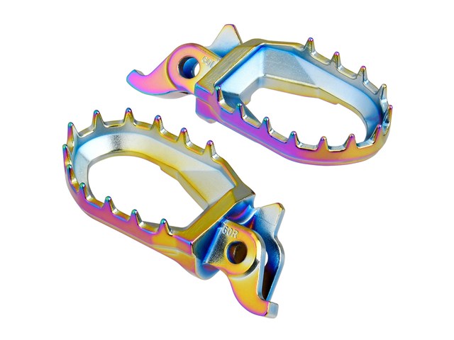 在庫有り ZETA ジータ MAX フットペグ OILSLICK CRF250R ZE93-2605|OCC netshop