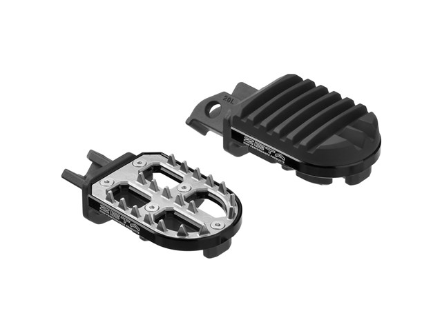 在庫有り ZETA ジータ Advフットペグ BLK WR125R ZE93-0200