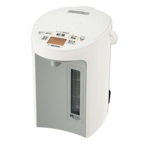 ZOJIRUSHI 象印 VE電気まほうびん CV-GV30 WA ホワイト