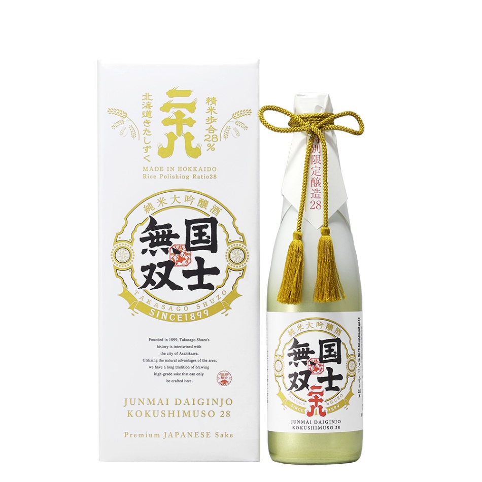 高砂　純米大吟醸酒 国士無双 二十八 　720ｍｌ【北海道産】【数量限定】｜Ocean北海道