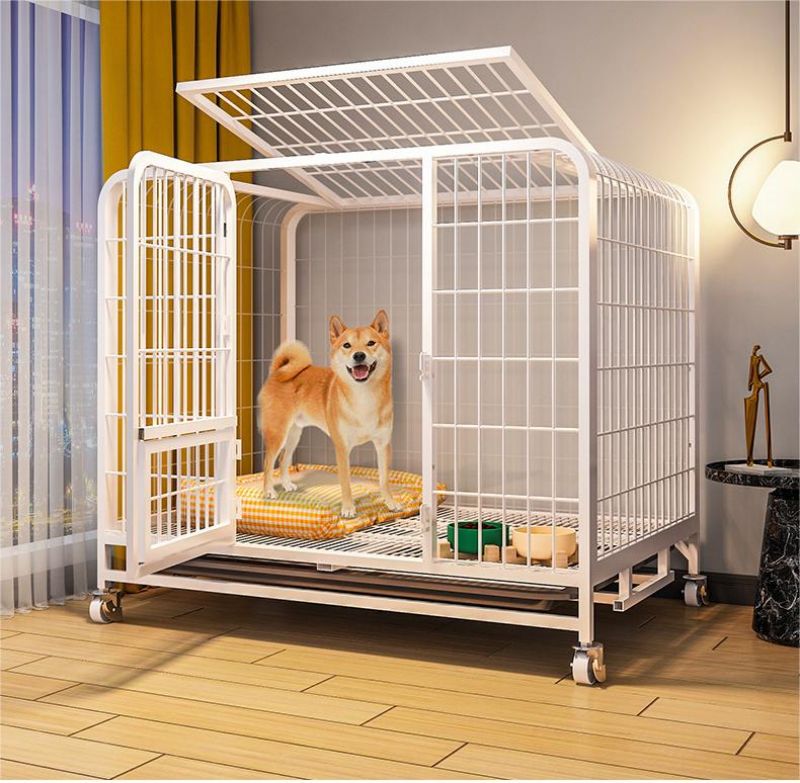 愛玩動物伏せ籠 犬檻 犬掘っ立て小屋 伏せ籠 愛玩動物倶楽部 ドッグケージ 愛玩動物駒寄せ 小型 大型 中型犬用 愛玩動物装置 キャスター付き添い人
