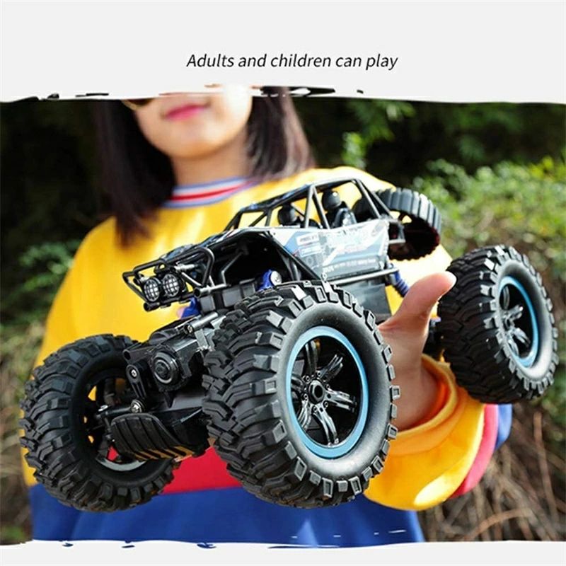 2.4GHz　ダブルモーターレーシングモンスタークローラー　360°スタントドリフトクライム　ビークル1:14 RC 4WD高速　水陸両用　防水オ