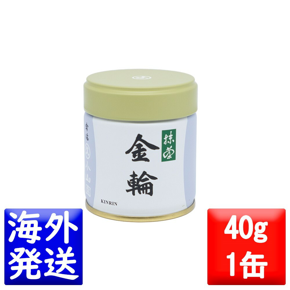 楽天市場】【丸久小山園 / 抹茶】金輪（KINRIN）40g缶入