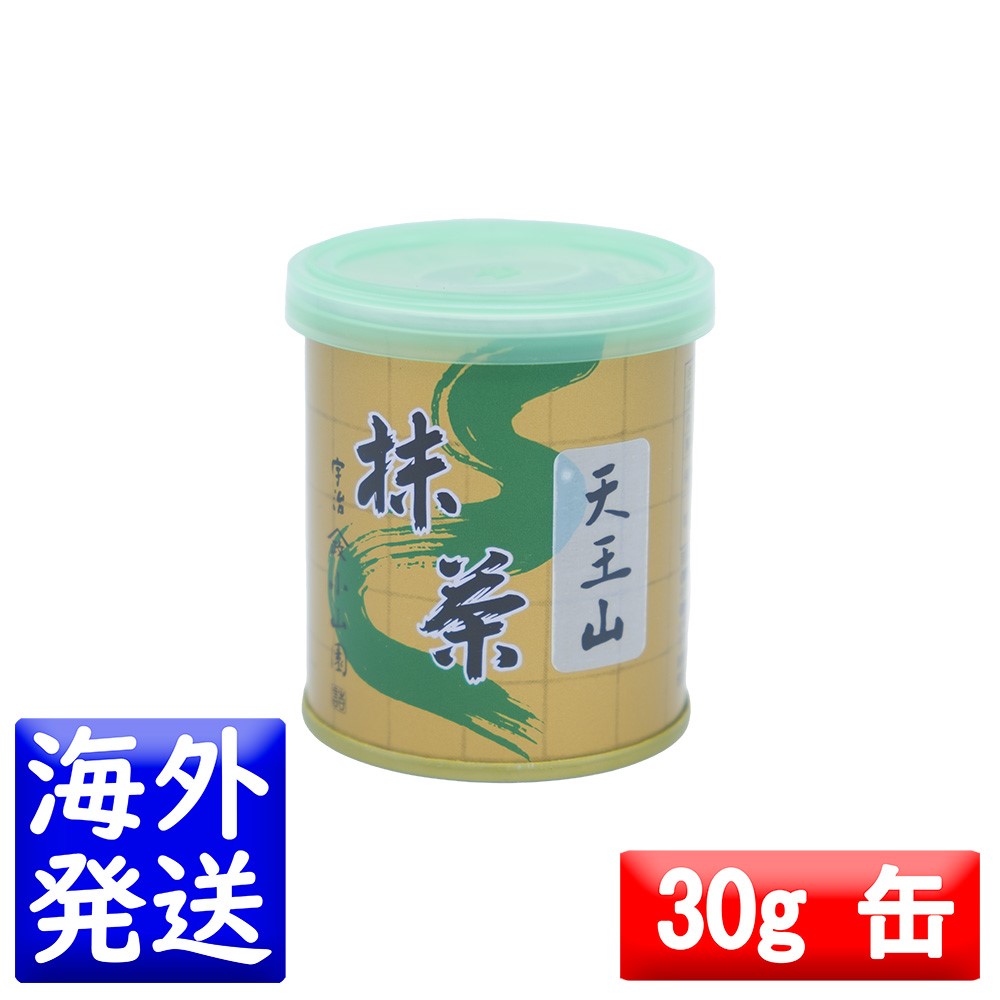 【楽天市場】山政小山園 抹茶 MATCHA powdered green tea天王山(てんのうざんTENNOZAN)30g缶：山本園
