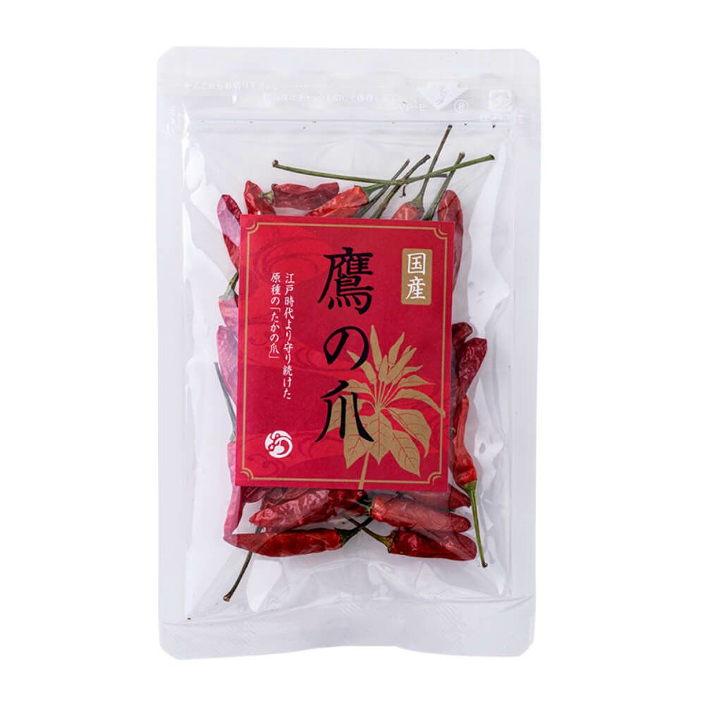 楽天市場】鷹の爪 10g×3袋 国内産 香味満彩 （メール便）唐辛子