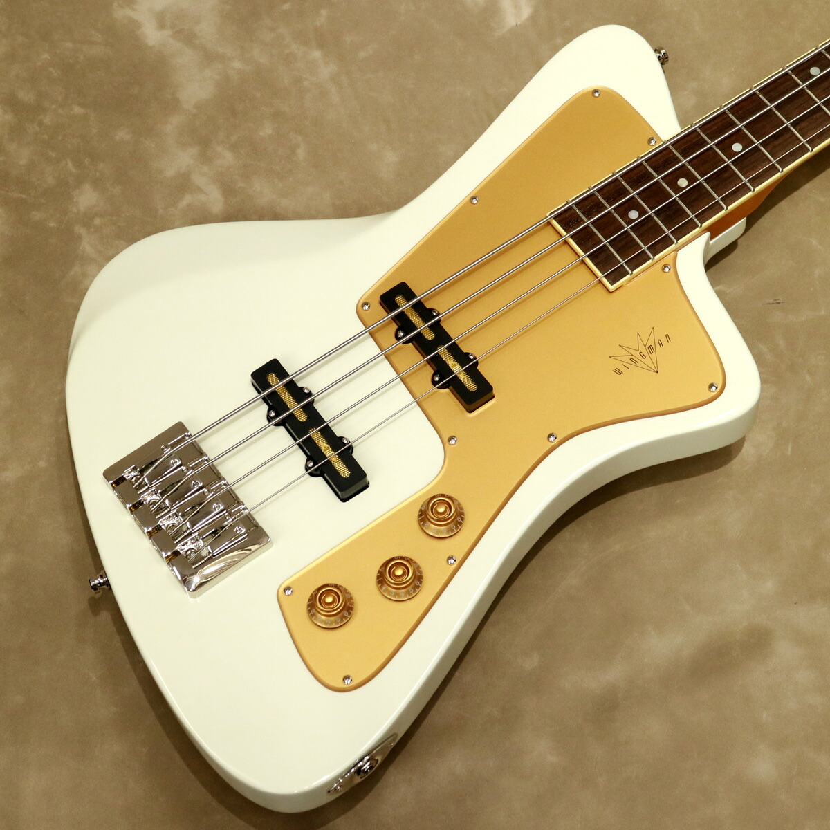 [Outlet] Baum Guitars ( バウム・ギター ) Wingman Bass, Vintage White 【WEBSHOP在庫】