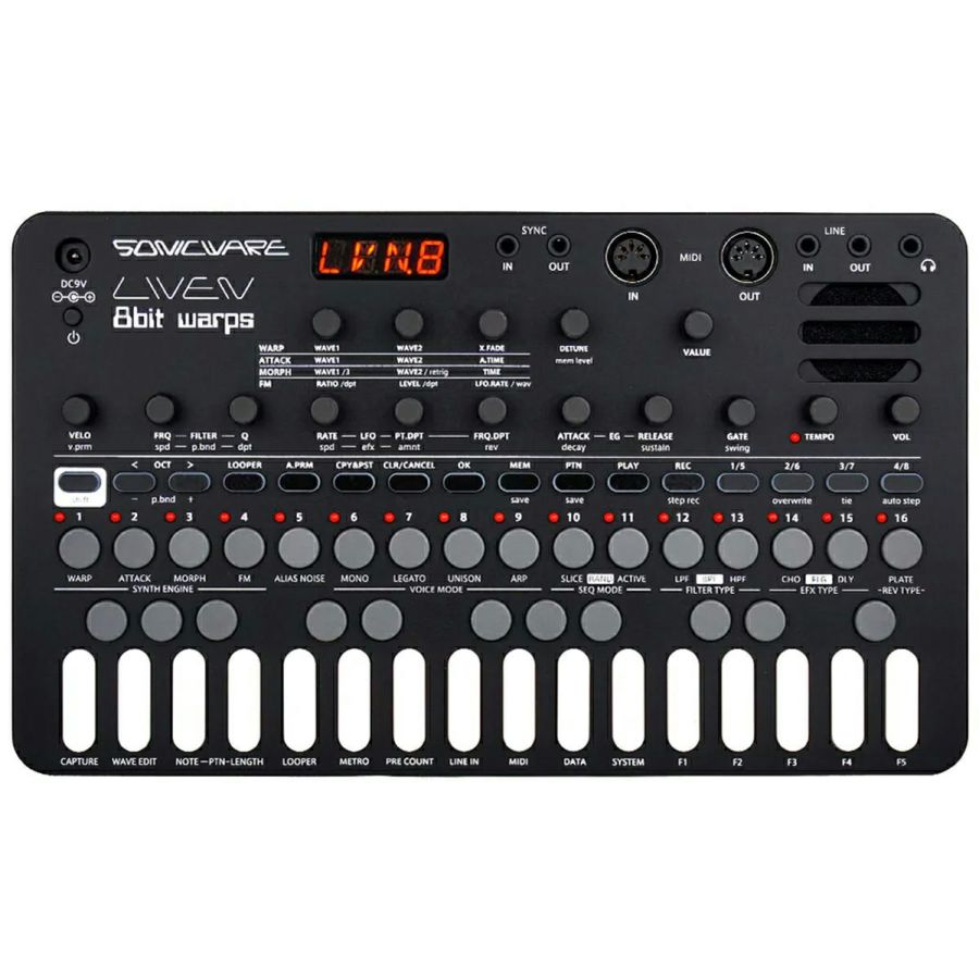 楽天市場】SONICWARE LIVEN MEGA SYNTHESIS 純正アダプター付属 レトロ