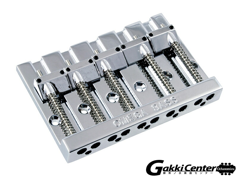 市場 Allparts Chrome Omega Bass Bridge 5-String