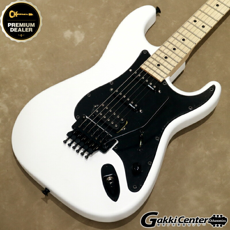 【楽天市場】Charvel USA Select SoCal HSS FR, Maple Fingerboard, Snow Blind Satin【シリアルNoC15318】【店頭在庫品