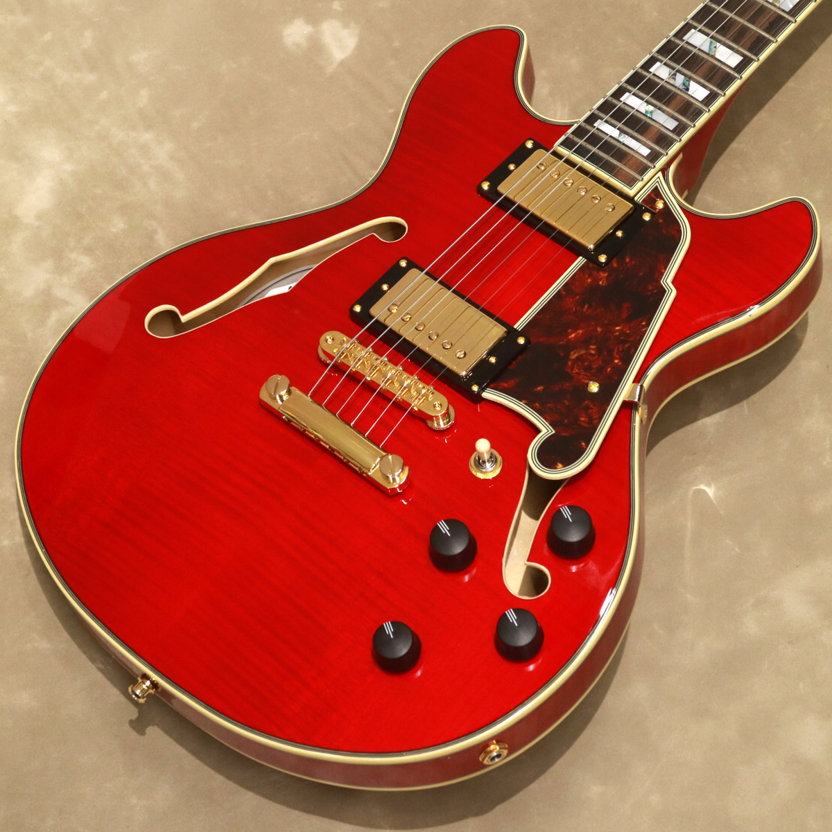 楽天市場】D'Angelico Excel Series Excel Mini DC, Trans Cherry[S/N