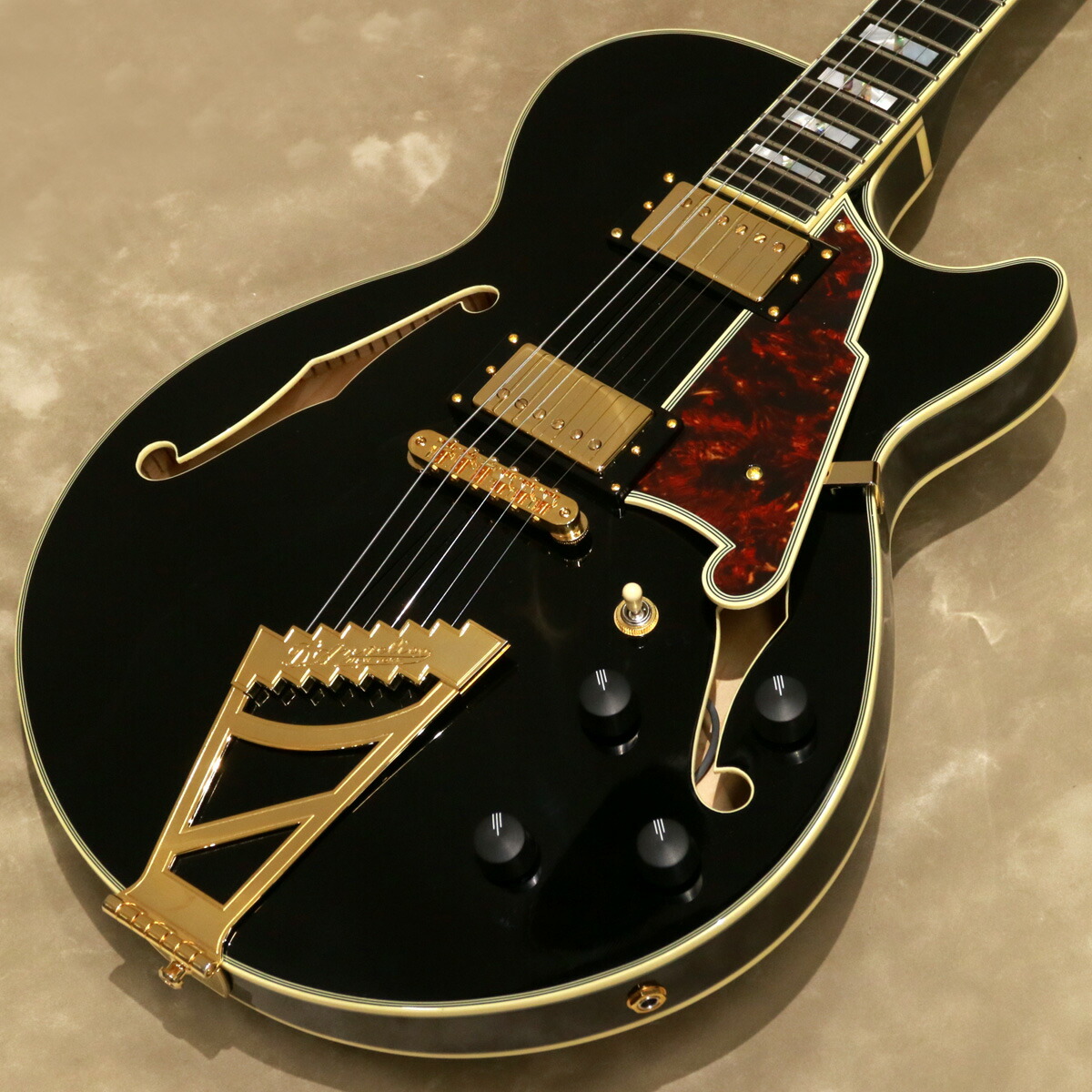 D’Angelico Excel Series Excel SS, Solid Black|御茶ノ水 楽器センター