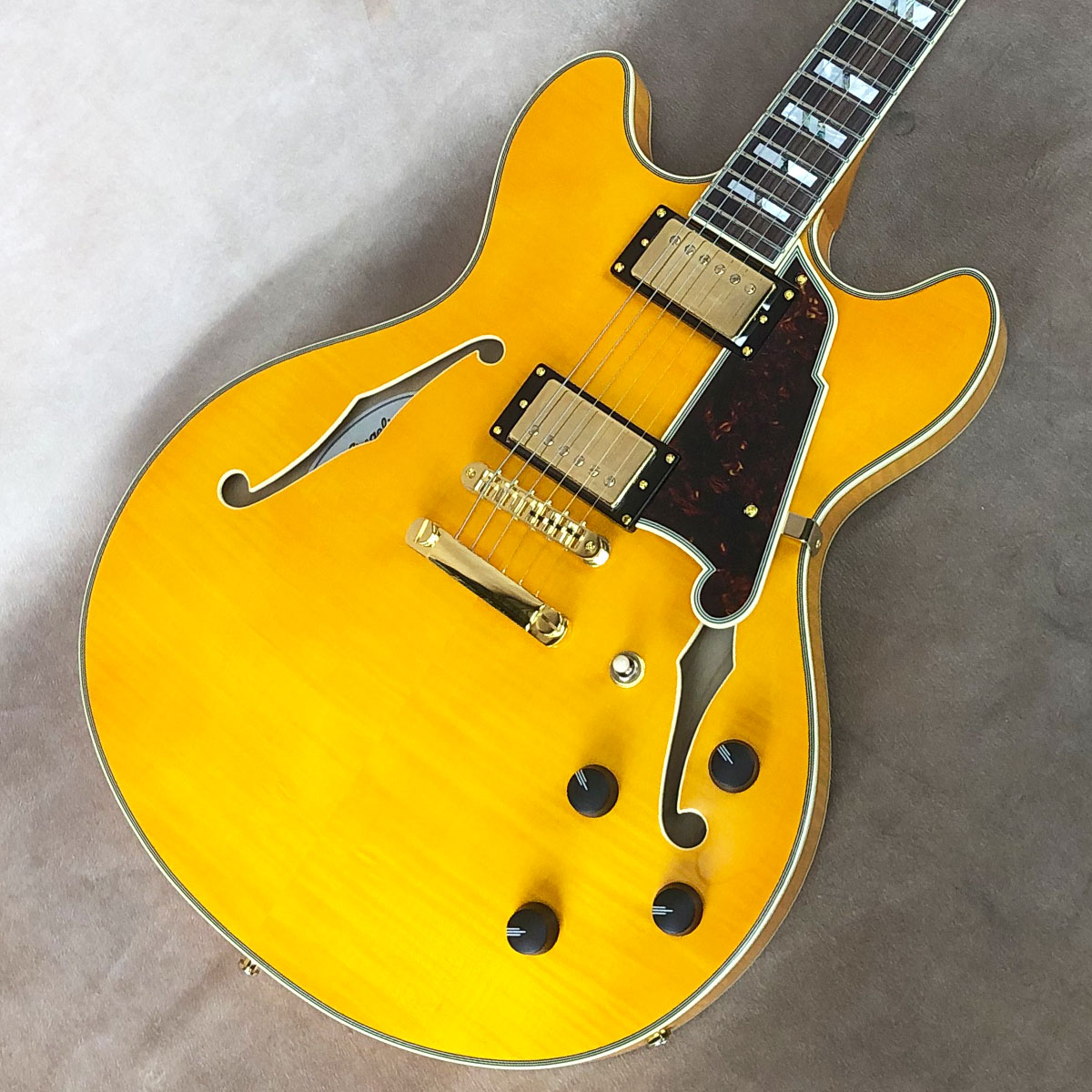 [Outlet] D’Angelico Excel Series Excel DC, Vintage Natural【WEBSHOP在庫品】