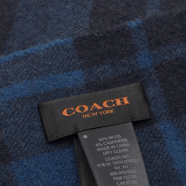 男女兼用 COACH◇コズミック プリント マフラー CN999 (Coach/マフラー