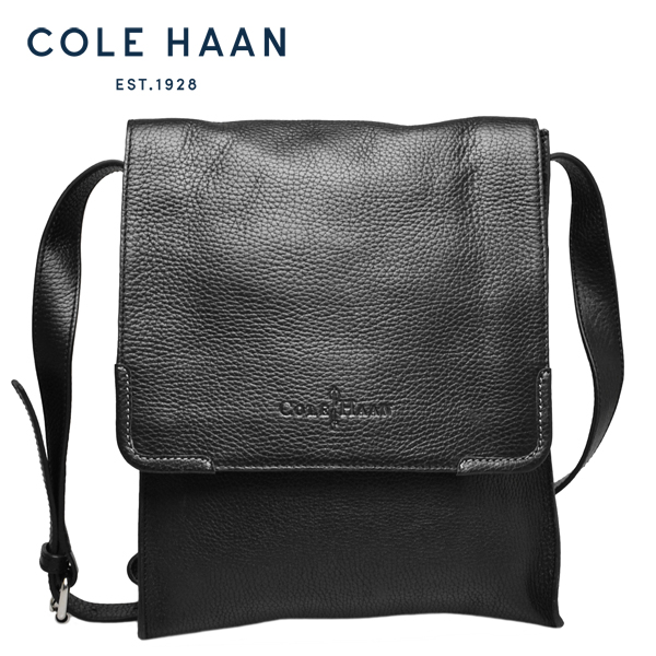 楽天市場 コールハーン Cole Haan ショルダーバッグ 本革 レザーバッグメンズ 黒 ブラック A Newspaper Bag ニュースペーパーバッグ 送料無料 Calimart カリマート