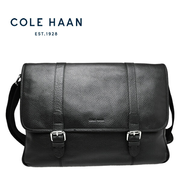 楽天市場 コールハーン メッセンジャー バッグ Cole Haan メンズ 本革 レザー ショルダーバッグ F10115 Wayland Messenger 送料無料 Calimart カリマート