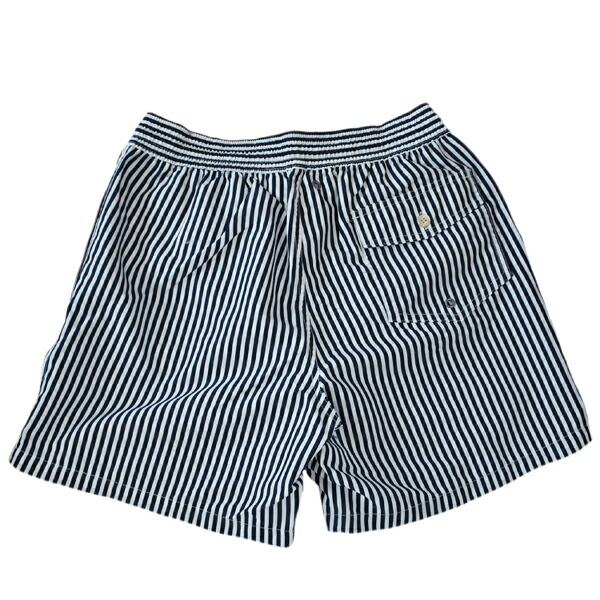 楽天市場 ラルフローレン 水着 海パン Ralph Lauren ポロ Polo メンズ 紳士用 スイムウェア ショーツ サーフ ハーフパンツ ストライプ 紺 ネイビー Calimart カリマート