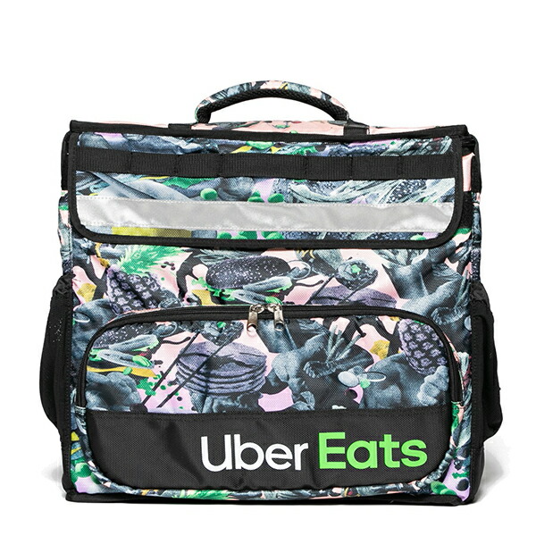 ウーバーイーツ バックパック Uber Eats Delivery Bag 宅配バッグ 保冷 保温 リュックサック 海外限定 アーティストデザイン  Brent｜calimart（カリマート）