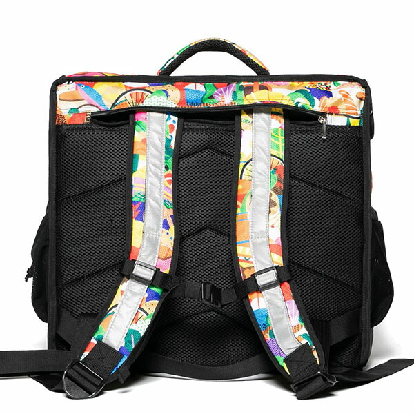 ウーバーイーツ バックパック Uber Eats Delivery Bag 宅配バッグ 保冷 保温 リュックサック 海外限定 アーティストデザイン  Melanie｜calimart（カリマート）