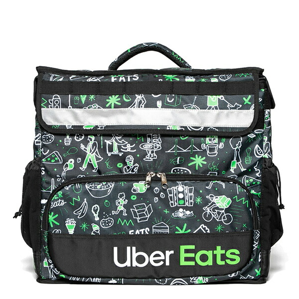 ウーバーイーツ バックパック Uber Eats Delivery Bag 宅配バッグ 保冷 保温 リュックサック 海外限定 アーティストデザイン  Sophia｜calimart（カリマート）