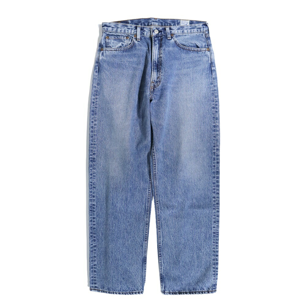 orSlow(オアスロウ)101 DAD\u0027S FIT DENIM PANTS \"Denim Used\"" インディゴ ジーンズズボン下 \""26SS\""【01-1010W-95】"
