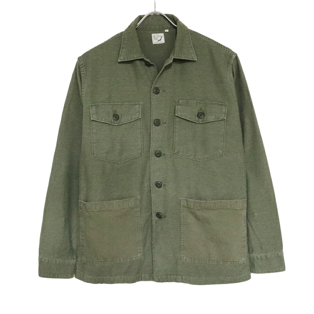 orSlow(オアスロウ) 4Pocket US Army Shirts 4衣嚢 US正規陸軍 プルオーバー【03-8345-77S】