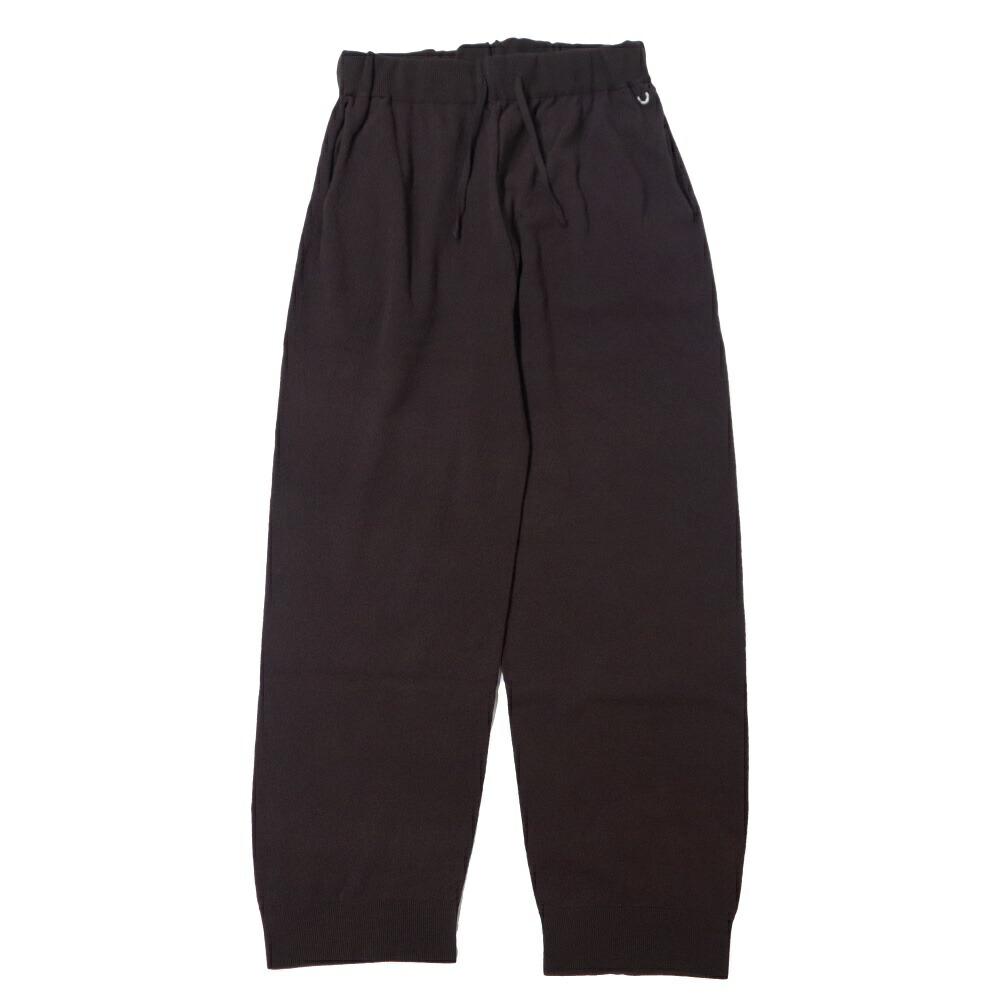 unfil(アンフィル)レディース ストレッチ オーガニックコットン リラックスニットパンツ \"STRETCH ORGANIC COTTON RELAXED-FIT KNIT PANTS\"【WXSP-UW117】
