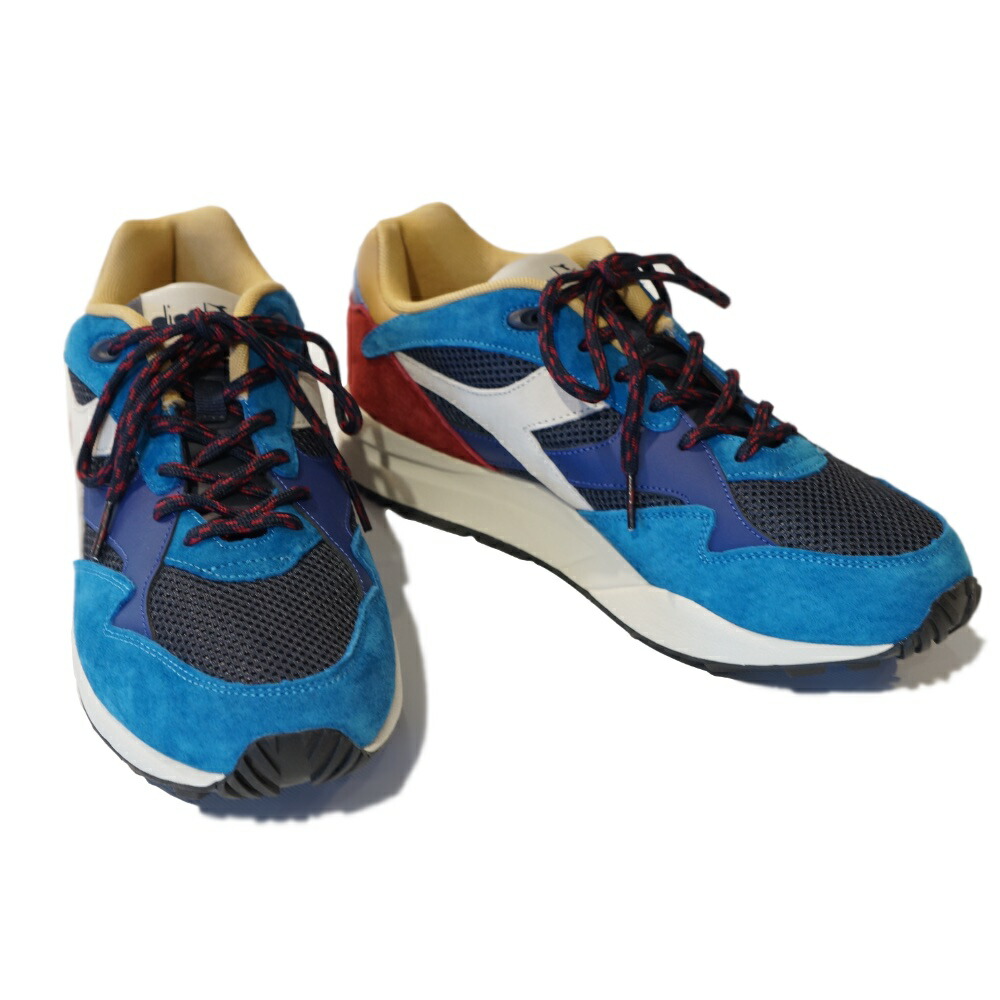 最安値挑戦 Diadora Heritage ディアドラ ヘリテージ メンズ レザースニーカー Eclipse Premium Navy Tuareg 爆売り Www Bring Bg